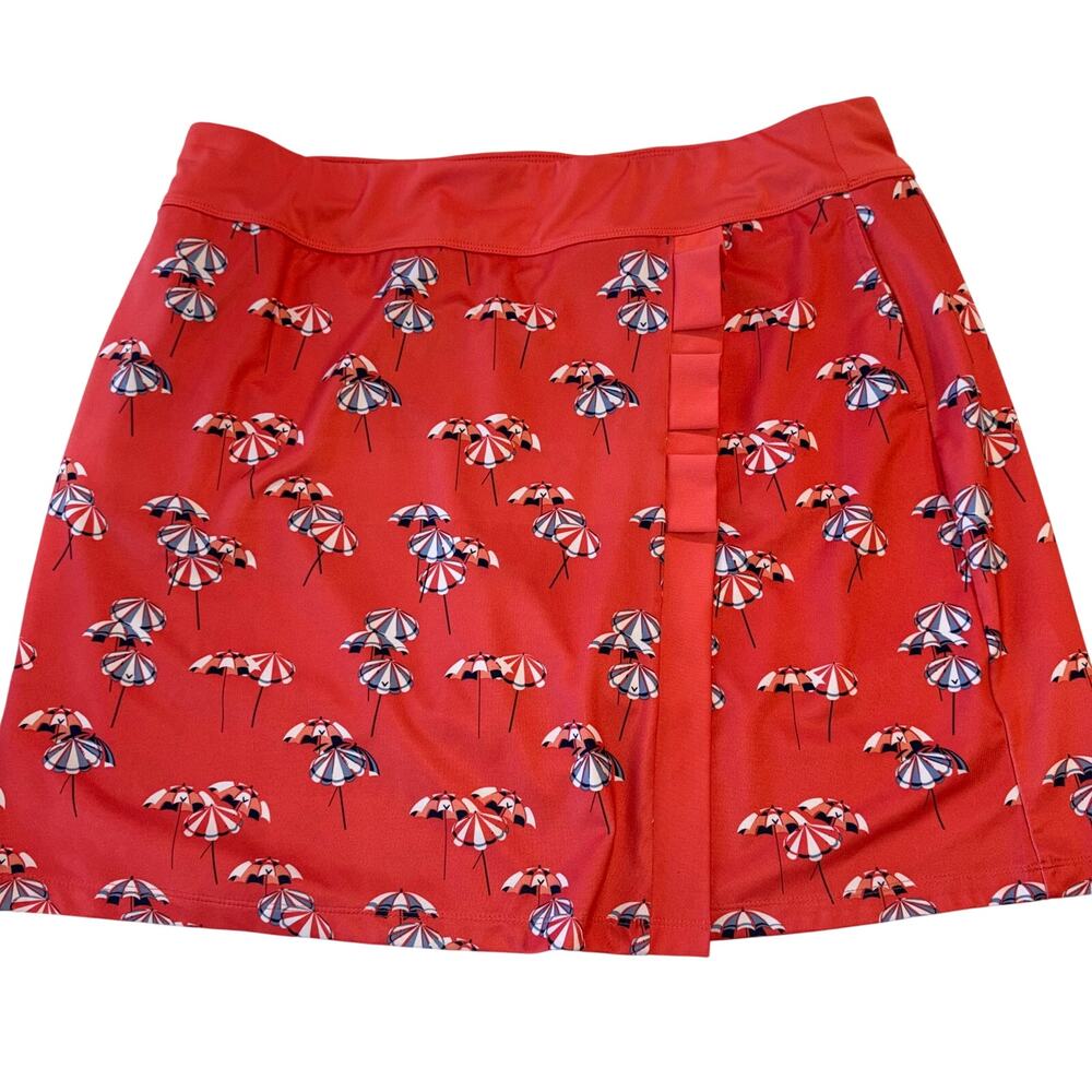 Callaway Women's Golf Skort Umbrella Print Opti-Dry TrueSculpt Faux‎ Wrap XL